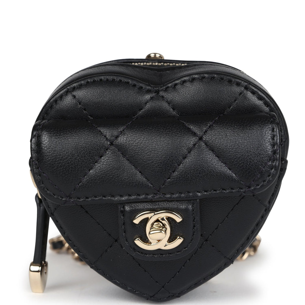 Chanel Black Heart Bag