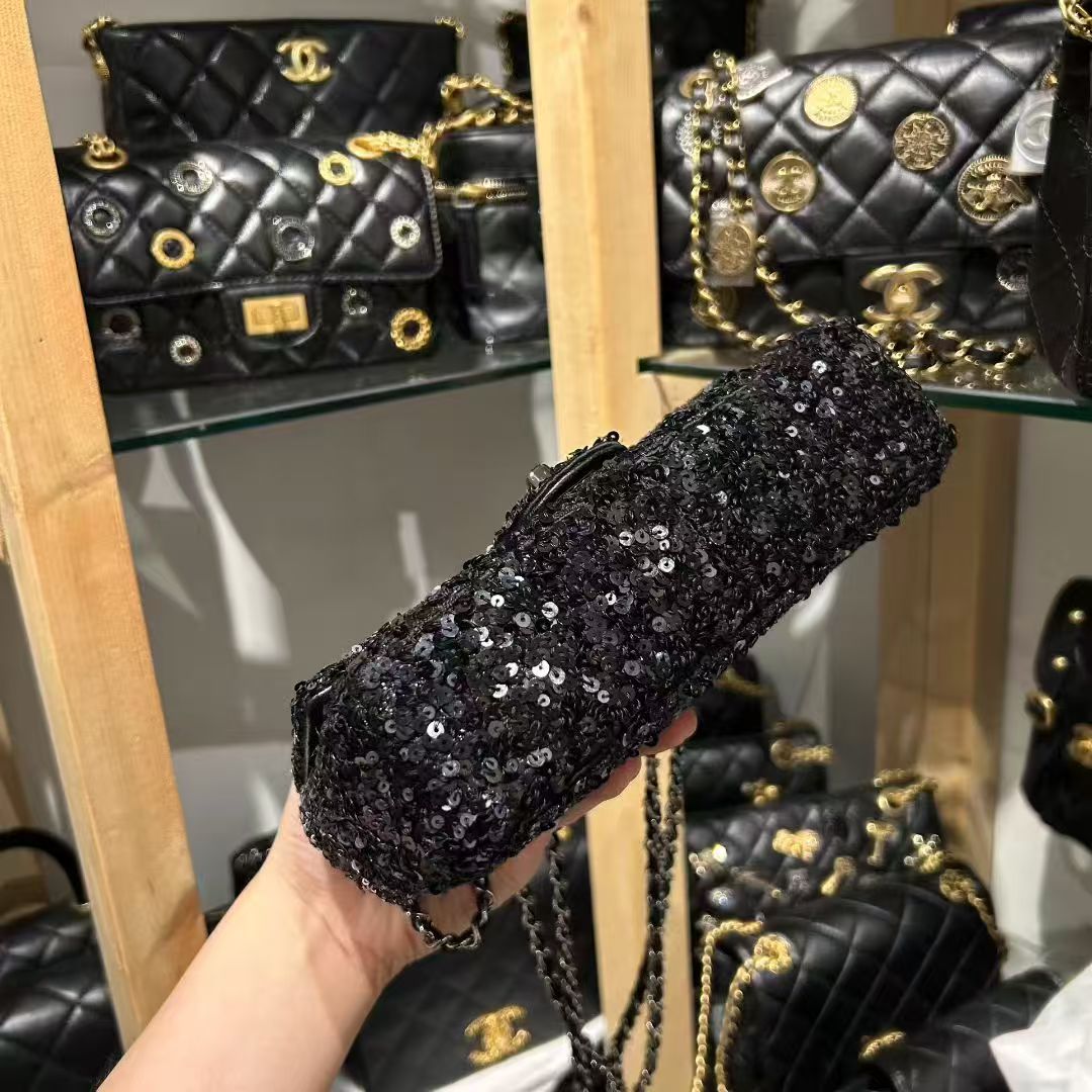 Chanel hand bag bling bling image 4