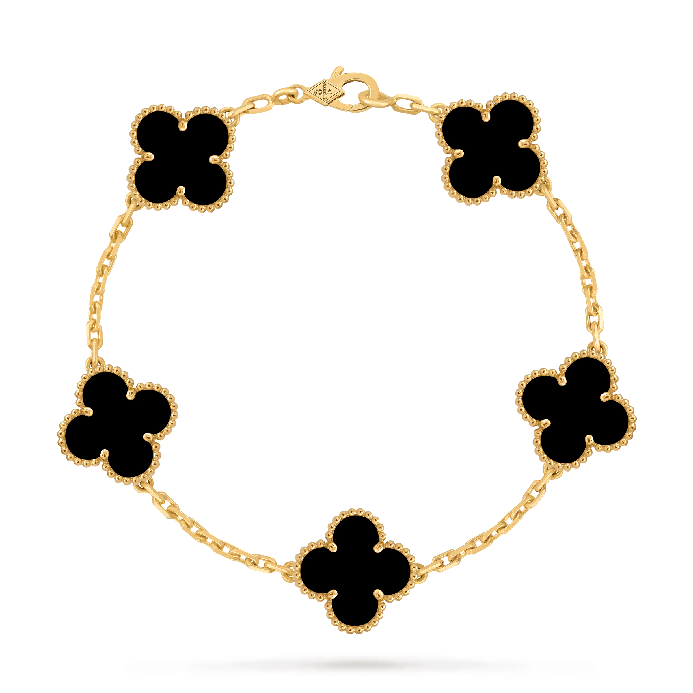 Vintage Alhambra bracelet, 5 motifs
