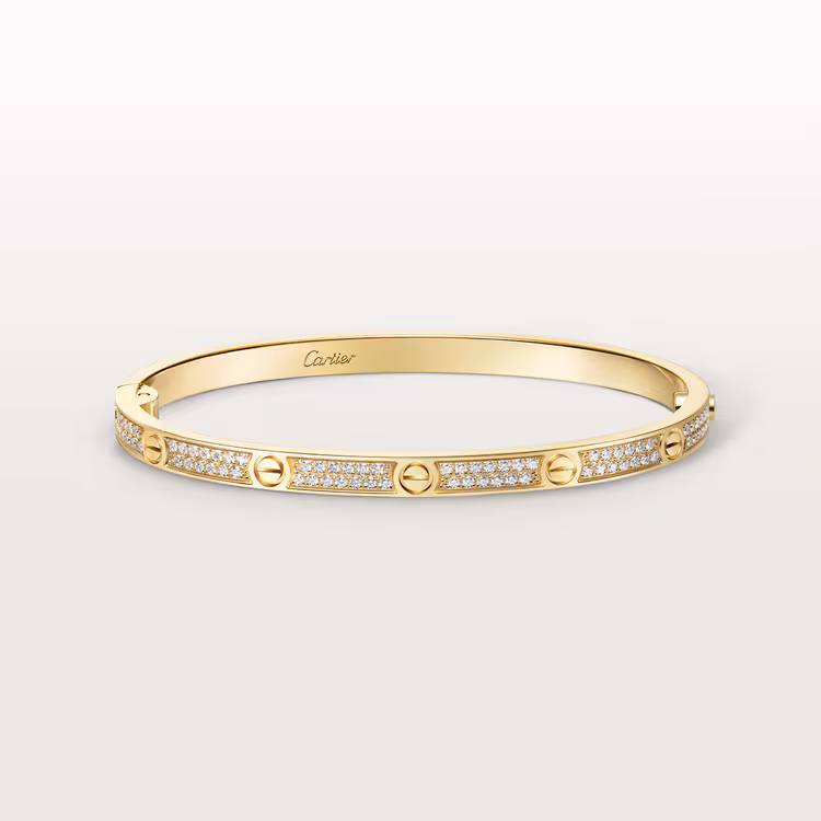 LOVE bracelet, small model, paved
